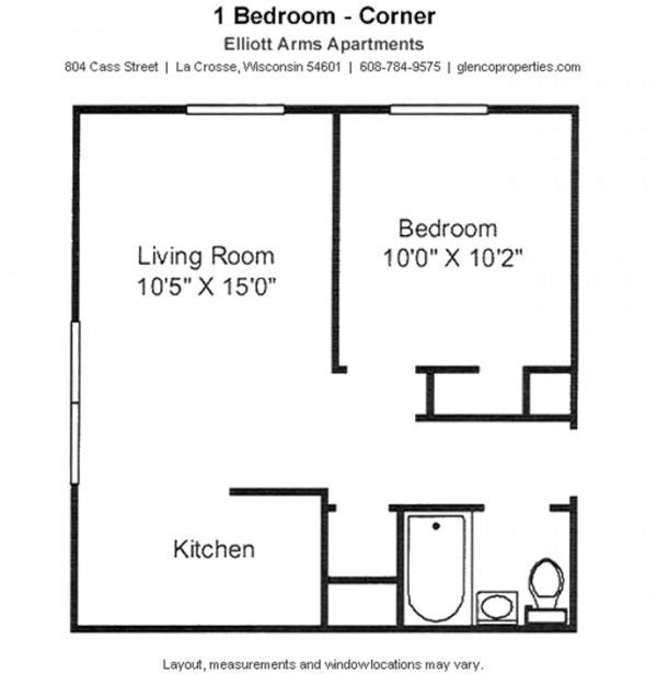 Listing LCX1559 804 Cass Street, La Crosse APARTMENT ConNeXTion